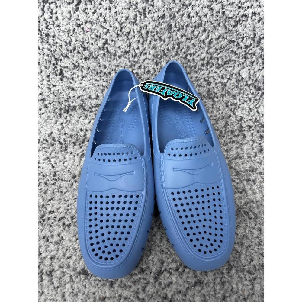 Floafers Country Club Driver Paradise Blue Mens 9 42 NWT Loafer